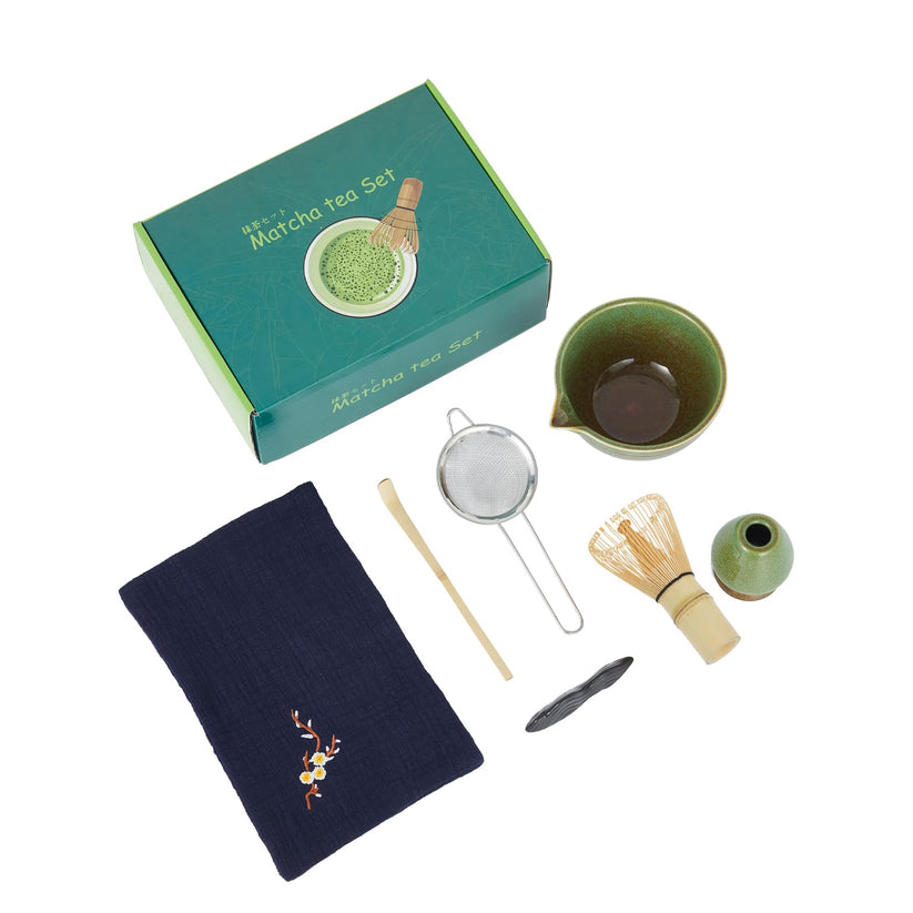 Accessoires inclus dans le set matcha GARVEE