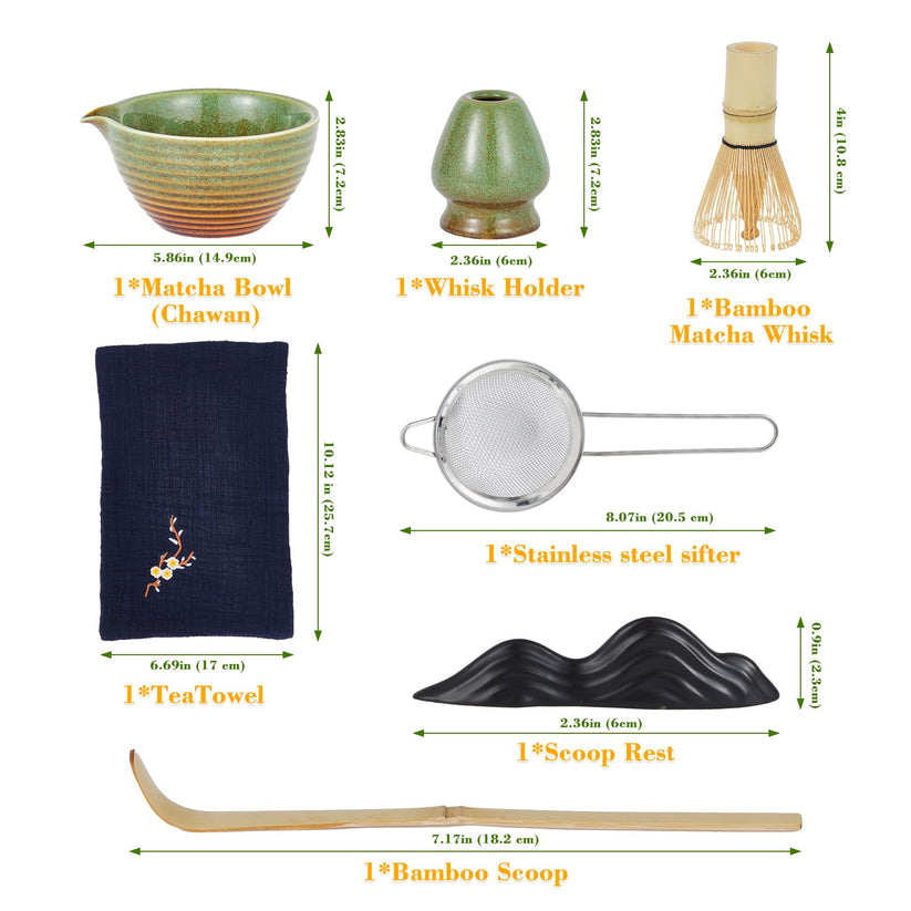 Coffret matcha GARVEE prêt à offrir